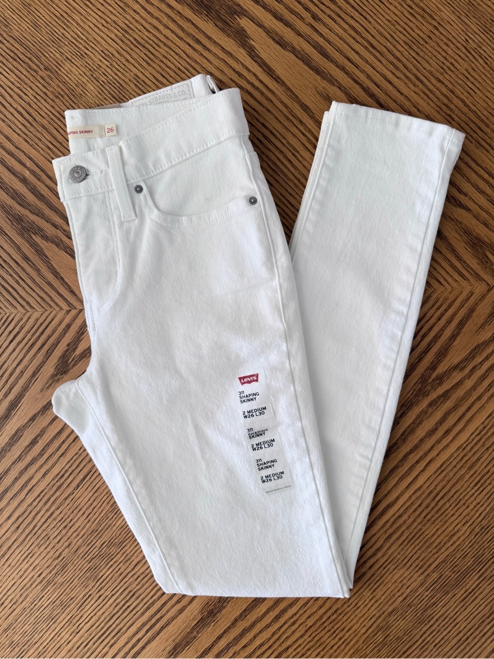 LEVI'S 311 Shaping Skinny Jeans - White
